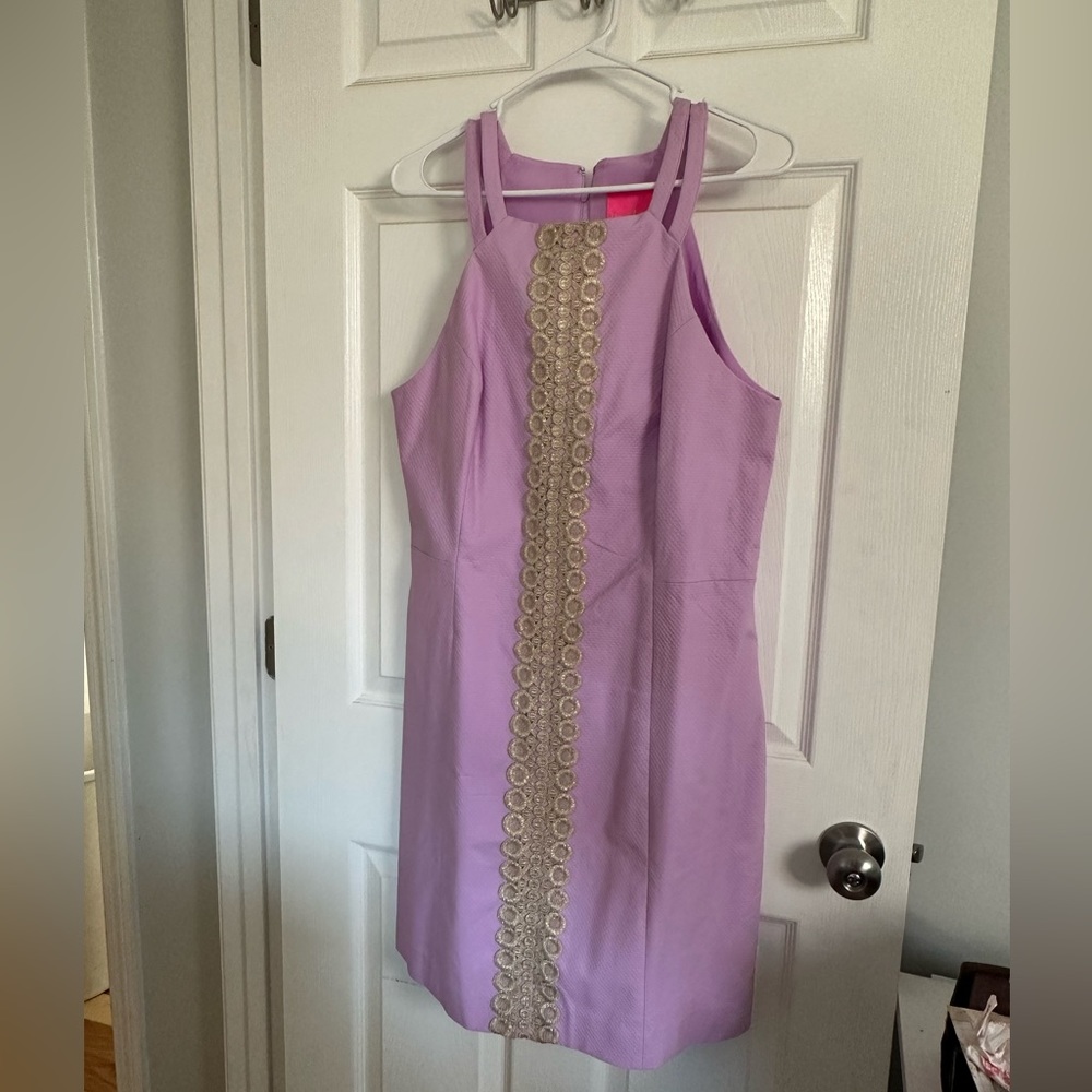 Lilly Pulitzer Pearl stretch shift dress